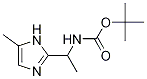 [1-(5-甲基-1H-咪唑-2-基)-乙基]-氨基甲酸叔丁酯结构式_887344-34-5结构式