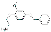 2-(4-Benzyloxy-2-methoxyphenoxy)-ethylamine Structure,887353-05-1Structure