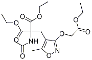 2-乙酰氨基-2-乙氧基羰基-3-[3-(乙氧基羰基甲氧基)-5-甲基异噁唑-4-基]丙酸乙酯结构式_887354-95-2结构式