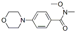 4-(N-morpholino)-N-methy-N-methoxybenzamide Structure,887576-33-2Structure