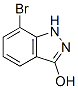 3-Hydroxy-7-bromo-1H-indazole Structure,887578-57-6Structure