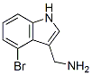 4-Bromo-1H-indol-3-methylamine Structure,887581-26-2Structure