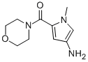 (4-氨基-1-甲基-2-吡咯)-吗啉-4-甲酮结构式_887588-78-5结构式