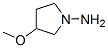 3-Methoxy-pyrrolidin-1-ylamine Structure,887591-13-1Structure