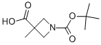 1-(Tert-butoxycarbonyl)-3-methylazetidine-3-carboxylic acid Structure,887591-62-0Structure