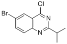 6-Bromo-4-chloro-2-isopropyl-quinazoline Structure,887592-11-2Structure