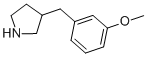 3-(3-Methoxybenzyl)pyrrolidine Structure,887594-85-6Structure