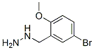 5-Bromo-2-methoxy-benzyl-hydrazine Structure,887596-56-7Structure