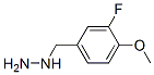 3-Fluoro-4-methoxy-benzyl-hydrazine Structure,887596-57-8Structure