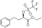 (R)-1-(乙氧羰基)-3-苯基丙基三氟甲磺酸酯结构式_88767-98-0结构式