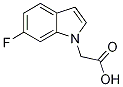 (6-Fluoro-indol-1-yl)-acetic acid Structure,887685-54-3Structure