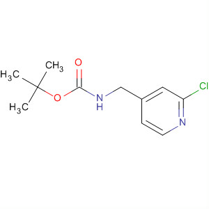 (2-Chloro-4-pyridinyl)methyl carbamic acid 1,1-dimethylethyl ester Structure,887831-85-8Structure