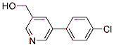 (5-(4-Chlorophenyl)pyridin-3-yl)methanol Structure,887974-02-9Structure