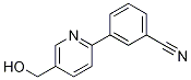 3-[5-(Hydroxymethyl)-2-pyridyl]benzonitrile Structure,887974-34-7Structure