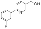 6-(3-Fluorophenyl)-3-pyridinemethanol Structure,887974-66-5Structure