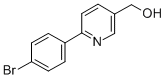 6-(4-Bromophenyl)-3-pyridinemethanol Structure,887974-68-7Structure