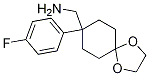 8-(4-Fluorophenyl)-1,4-dioxaspiro[4.5]decane-8-methanamine Structure,887979-07-9Structure