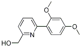 6-(2,4-Dimethoxyphenyl)-2-pyridinemethanol Structure,887981-31-9Structure