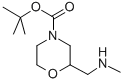 4-Boc-2-[(methylamino)methyl]-morpholine Structure,887987-72-6Structure