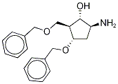 (1S,2s,3s,5s)-5-amino-3-(phenylmethoxy)-2-[(phenylmethoxy)methyl]-cyclopentanol Structure,888015-86-9Structure