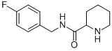 N-[(4-fluorophenyl)methyl]piperidine-2-carboxamide Structure,888035-13-0Structure