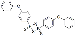 2,4-Bis(4-phenoxyphenyl)-1,3-dithia-2,4-diphosphetane-2,4-disulfide Structure,88816-02-8Structure