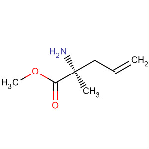 (2s)-(9ci)-2-氨基-2-甲基-4-戊烯酸甲酯结构式_88820-87-5结构式