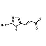 3-(2-Methyl-1h-imidazol-4-yl)acrylic acid Structure,88874-23-1Structure