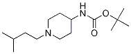 [1-(3-Methyl-butyl)-piperidin-4-yl]-carbamic acid tert-butyl ester Structure,888944-67-0Structure