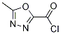 5-Methyl-1,3,4-oxadiazole-2-carbonyl chloride Structure,889131-28-6Structure