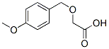 (4-甲氧基苄氧基)乙酸结构式_88920-24-5结构式