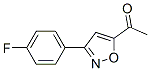 5-乙酰基-3(4-氟苯基)-异噁唑结构式_889938-97-0结构式