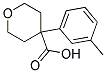 Tetrahydro-4-(3-methylphenyl)-2h-pyran-4-carboxylic acid Structure,889940-10-7Structure