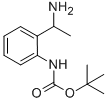 [2-(1-氨基-乙基)-苯基]-氨基甲酸叔丁酯结构式_889949-41-1结构式