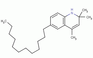 Quinoline, 6-dodecyl-1,2-dihydro-2,2,4-trimethyl- Structure,89-28-1Structure