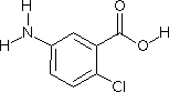 5-氨基-2-氯苯甲酸结构式_89-54-3结构式