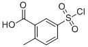 5-(Chlorosulfonyl)-2-methylbenzoic acid Structure,89001-57-0Structure