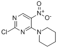 2-Chloro-5-nitro-4-(piperidin-1-yl)pyrimidine Structure,890094-60-7Structure