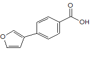 4-Furan-3-yl-benzoic acid Structure,890715-18-1Structure