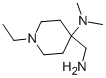 4-(氨基甲基)-1-乙基-N,N-二甲基哌啶-4-胺结构式_891656-66-9结构式