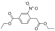 4-Ethoxycarbonylmethyl-3-nitro-benzoic acid ethyl ester Structure,891782-57-3Structure