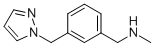 N-methyl-3-(1H-pyrazol-1-ylmethyl)benzylamine Structure,892502-10-2Structure