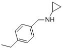 N-(4-ethylbenzyl)cyclopropanamine 1hcl Structure,892576-76-0Structure