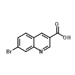 7-Bromoquinoline-3-carboxylic acid Structure,892874-34-9Structure