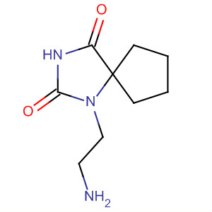 1-(2-氨基乙基)-1,3-二氮杂螺[4.4]壬烷-2,4-二酮结构式_893433-63-1结构式