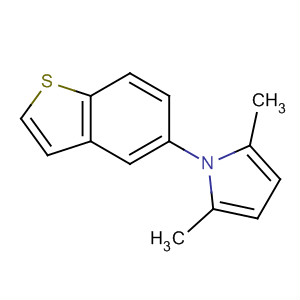 1-Benzo[b]thien-5-yl-2,5-dimethyl-1h-pyrrole Structure,893433-75-5Structure