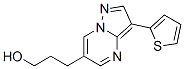 3-(3-Thiophen-2-yl-pyrazolo[1,5-a]pyrimidin-6-yl)-propan-1-ol Structure,893613-21-3Structure