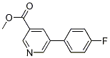 Methyl 5-(4-fluorophenyl)pyridine-3-carboxylate Structure,893734-77-5Structure