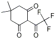 5,5-二甲基-2-(2,2,2-三氟乙酰基)环己烷-1,3-二酮结构式_893842-26-7结构式