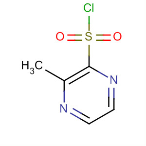 3-Methylpyrazine-2-sulfonyl chloride Structure,89391-78-6Structure